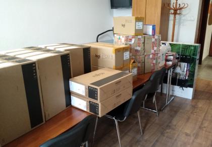 cześć przekazywanego sprzetu